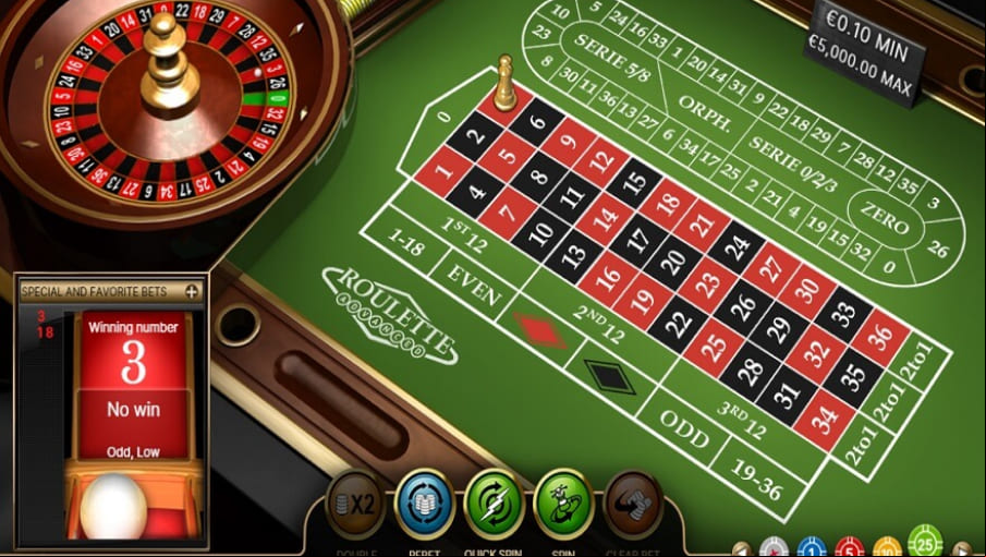 Screen Advanced Roulette 2
