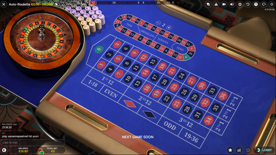 Screen Auto Roulette 1