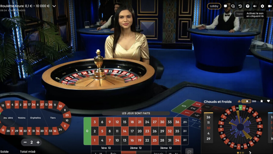 Screen Azure Roulette 1