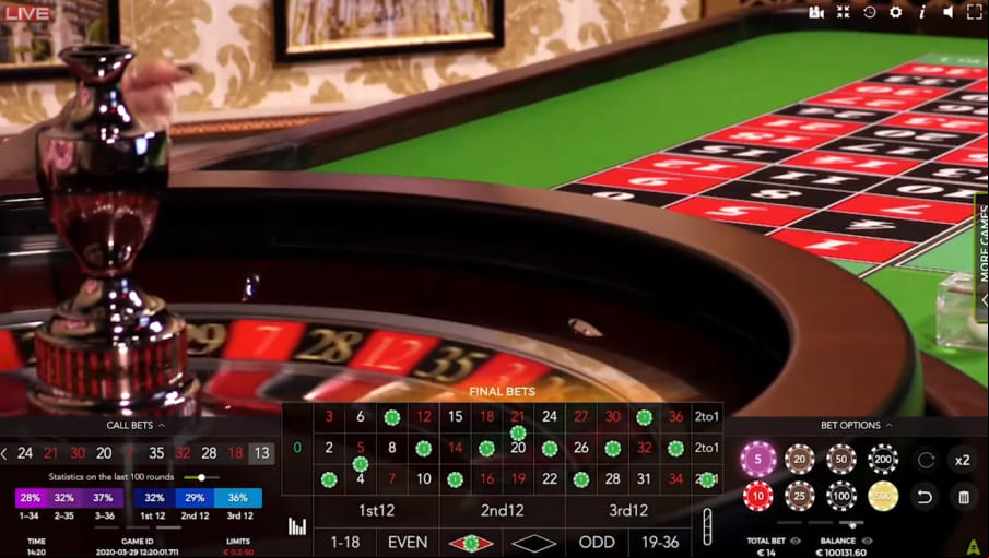 Screen Grand Roulette 3