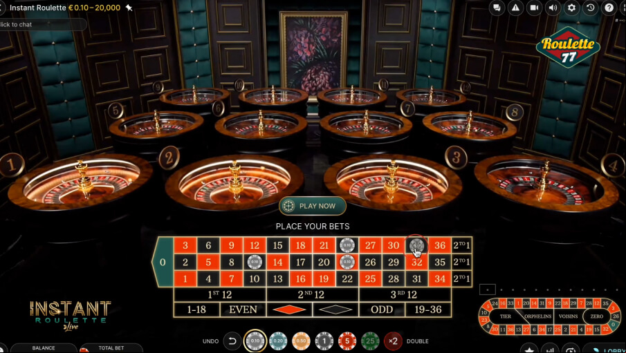 Screen Instant Roulette 2