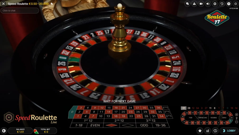 Screen Speed Roulette 1