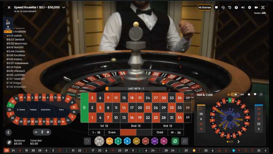 Screen Speed Roulette (Pragmatic Play) 3