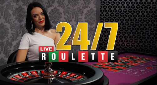 24/7 Live Roulette