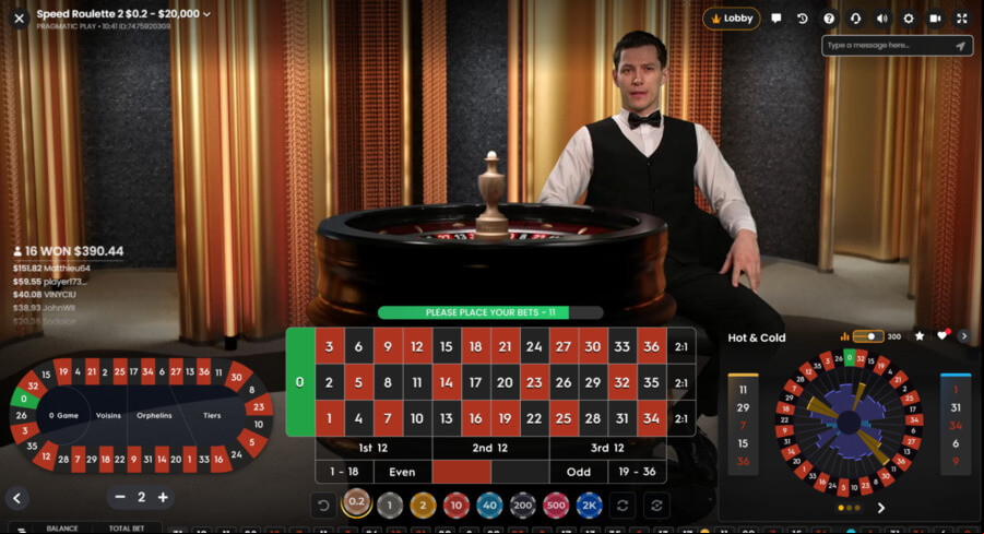 mrwest casino speed roulette